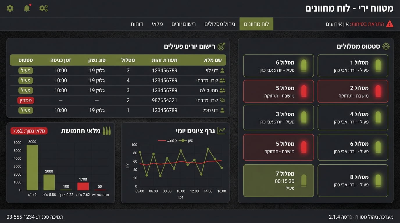 מערכת לניהול מטווח
